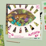 DJECO Pretlačovacie obrázky inšpirované Douanier Rousseau