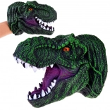 Gumový maňuška T‑Rex – realistická dinosauřia hlava 19 cm