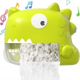 WOOPIE výrobník peny do kúpeľa v tvare dinosaura – zelený