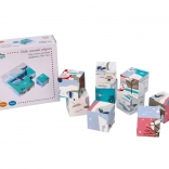 Drevená kocková huba Arktické zvieratá