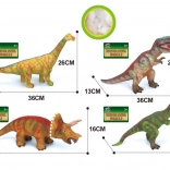Interaktívny dinosaurus 36 cm - 4 druhy