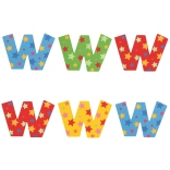 Hviezdičkové písmenko Bigjigs Toys W