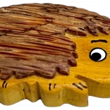 Drevená magnetka ježko – ručne vyrezávaná dekorácia