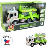 MaDe Auto s plošinou na zotrvačník so svetlom a zvukom