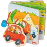 GOKI drevená obrázková knižka – Ideme na dovolenku