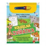 Kúzelné maľovanie vodou – blok s ceruzkou Kúzelné zvieratká
