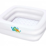 Bestway nafukovacia detská vanička a bazénik 2 v 1 BABY STEP 1-2-3 (86 × 86 cm)