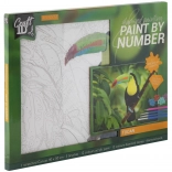 Diamantové maľovanie Tukan 40x50 cm