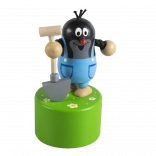 Detoa Krtek s ryhou stláčacia figúrka