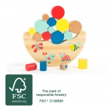 Malá nôžka motorická hra – lesná balančná hra