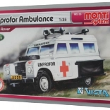 Stavebnica Monti System UNPROFOR Ambulance Land Rover 1:35