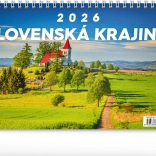 Stolový kalendár Slovenská krajina 2026