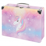 Skladací školský kufrík Rainbow Unicorn BAAGL