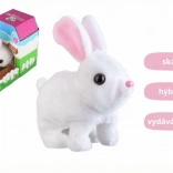 plyšový zajačik BEN od TEDDIES – skákajúca a hovoriaca hračka