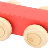 small foot farebný plochý vagónik