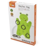 Drevená hra hádzanie krúžkov – žaba