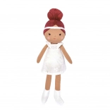 Textilná bábika Doudou Jolijou Mae 25 cm biela