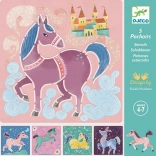 DJECO Šablóny – kone