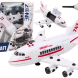 Veľké osobné lietadlo na zostavenie Nástroje Svetlá Zvuky