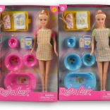 Bábika mamička Lucy s doplnkami