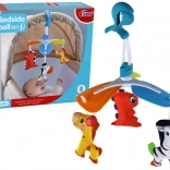 Farebný kolotoč pre deti so zvieratkami na klip