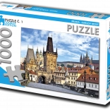 Turistické puzzle Praha - Karlov most 1000 dielikov