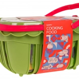 Piknikový koš s ovocím a zeleninou pre deti