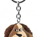 Drevená kľúčenka Pompon Pes