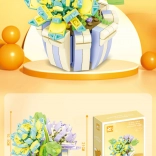 Stavebnica kvety 306 dielikov