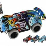 Kaskadérske autíčko na spätné natiahnutie