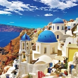 Puzzle Oia, Santorini, Grécko 1000 dielikov