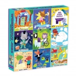 mudpuppy level up! podivuhodné povolania – puzzle 300 dielikov