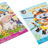 Omaľovánky s pohyblivými očkami A4