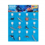 Mojo displej s 36 príveskami na kľúče – morský svet