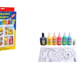 Creatoys okenné slupovacie farby 6×20 ml