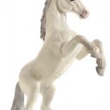 Realistická figúrka bieleho koňa Mojo Mustang