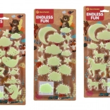 Svietiace zvieratká na stenu alebo strop