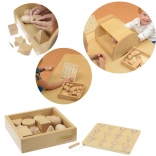 Hádaj Dotykom Odhaľ Tvary 12 dielov Masterkidz