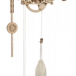 Ugears 3D drevené mechanické nástenné hodiny Aero