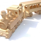 Ceeda Cavity drevená úzkorozchodná železnica