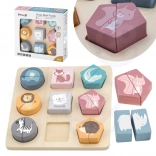 Drevená vkladačka zvieratká Viga