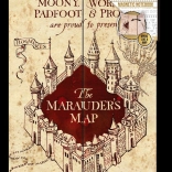 Zápisník A5 HARRY POTTER Pobertov plánok