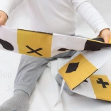 Textilná leporelo kontrastná MyMoo