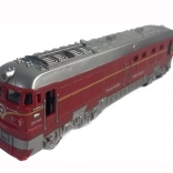 elektrická hračka lokomotíva so svetlom a zvukom