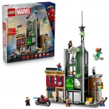 lego marvel spider-man a oscorp – mestská scéna s minifigúrkami