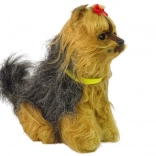 Interaktívny plyšový psík yorkshire teriér so zvukmi a pohybmi