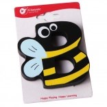 Classic World Drevené Písmeno B