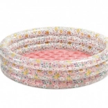 Detský nafukovací bazénik s kvetinovým vzorom