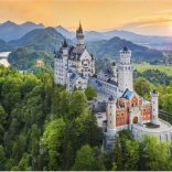 Puzzle Jarný Neuschwanstein 1000 dielikov