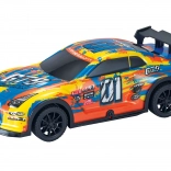 Závodné auto so svetelnými a zvukovými efektmi 19,5 cm